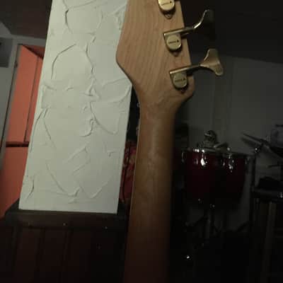 Samick Valley Arts Pro bass mid 90's Cherryburst image 5