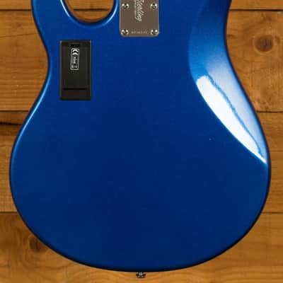 Sterling RAY5HH SUB Series StingRay 5 HH Bass - Cobra Blue image 4