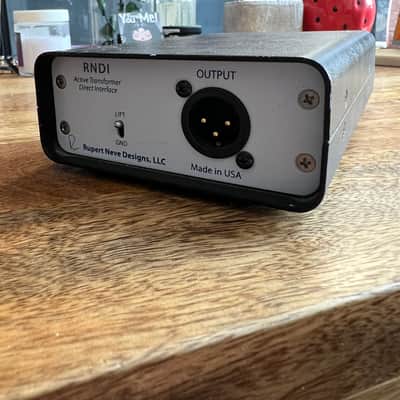 Rupert Neve Designs RNDI Active Transformer Direct Box 2015 - Present - White image 2