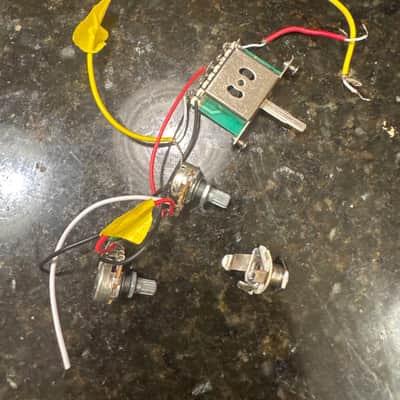 Telecaster Thinline Wiring Harness 250k image 1