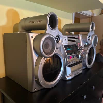 JVC Compact Stereo System MX-GT90 CD Dual Cassette Freshly Serviced Top Modelš„ image 9