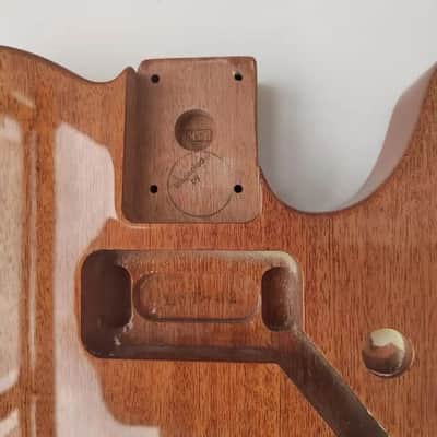 Vintage Mahogany Telecaster Tele Style Guitar Body image 4