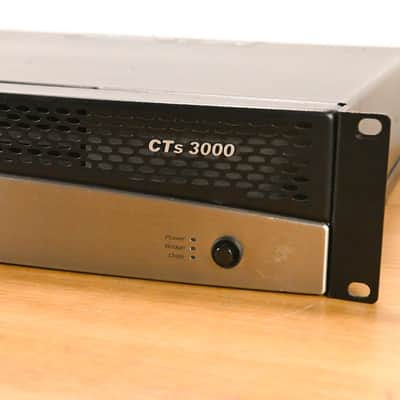 Crown CTs 3000 Two-Channel 1500W Power Amplifier CG01YU7 image 2