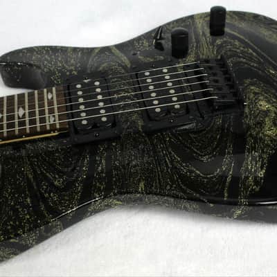 Custom Swirl Painted Laguna LE-50 (Short Scale) Electric Guitar image 13