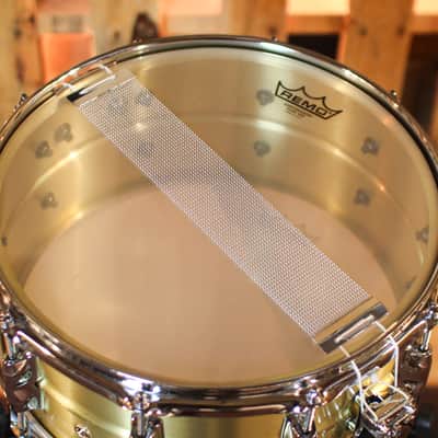 Yamaha 14x6.5 Recording Custom Brass Snare Drum - RRS1465 image 6