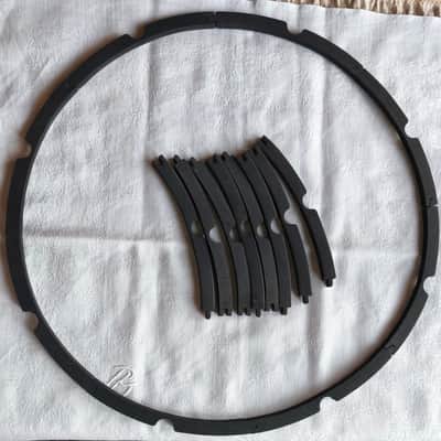 2 brand new sets of 15" speaker foam rubber gaskets for speaker with 8 mounting holes image 2