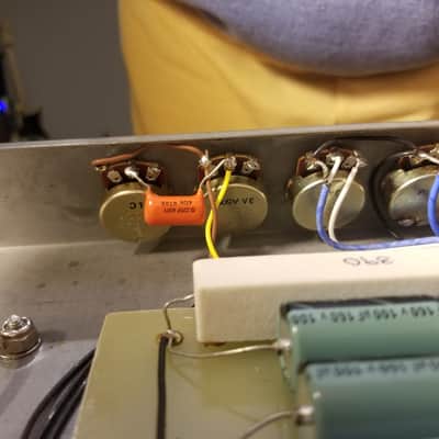 Custom EL34 Cathode-bias Amp 2x10" Combo image 10