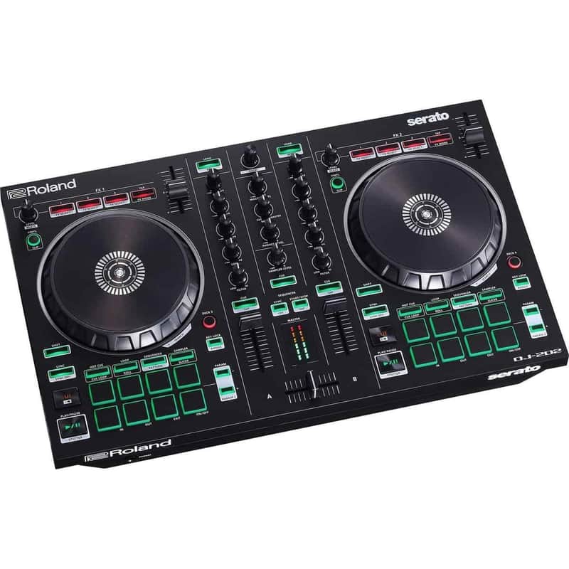 Roland DJ-202 Two-Channel DJ Controller with TR Drums image 1