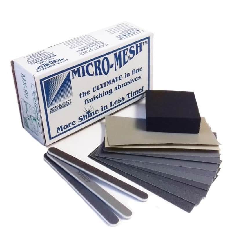 Micro-Mesh Micro-Mesh m x -90 Metal Finishing Kit Finish