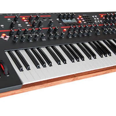 Dave Smith Instruments Prophet 12 61-Key 12-Voice Polyphonic Synthesizer 2013 - 2018 - Black with Wood Sides