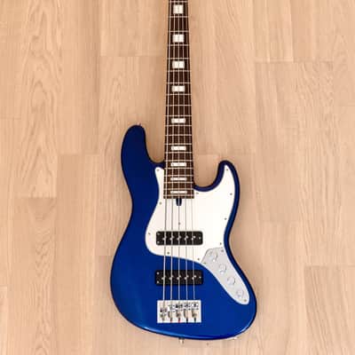 2020 Mike Lull TC5 5-String Bass Custom Blue w/ Nordstrand Pickups & Aguilar Preamp image 2