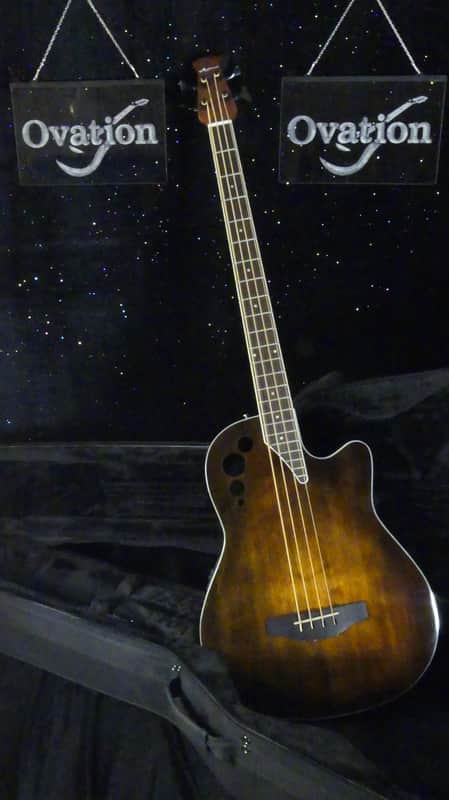 Ovation Applause Bass Elite AEB4II-VV w/Polyfoam Case Mid Vintage Varnish Gloss 2020 image 1