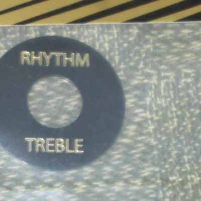 new in package A+ GIBSON Toggle Switch Washer Black with Gold Letters PRWA010 (PRWA-010) image 6
