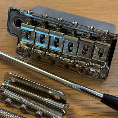 Fender John 5 Telecaster Vintage Stratocaster Tremolo Bridge Full Assembly Springs Arm Vintera MIM USA Strat image 3