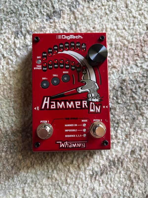 DigiTech HammerOn 2025 - Present - Red image 1