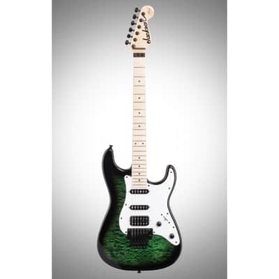 Jackson Adrian Smith Signature SDX Electric Guitar (Maple Fingerboard), Transparent Green Bild 2