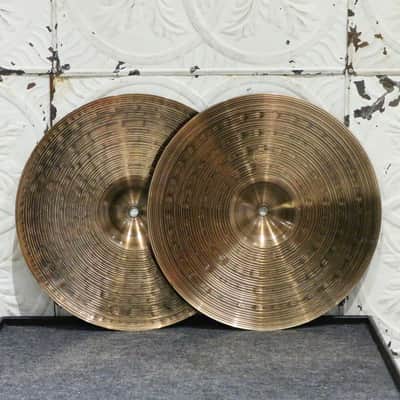 Paiste 900 Natural Heavy Hi-hat Cymbals 15in (1120/1526g) image 2