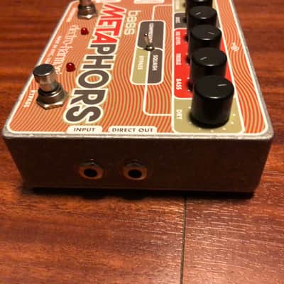 Electro-Harmonix Bass Metaphors Preamp / EQ / Comp 2008 - 2019 - Red image 2