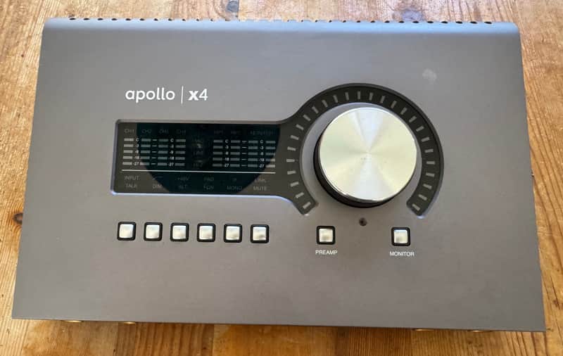 Universal Audio Apollo x4 QUAD Thunderbolt 3 Audio Interface 2019 - Present - Gray image 1