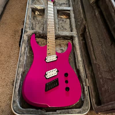 UPGRADED Ormsby HypeGTR 2018 Magenta GTR Hype 6 Multiscale Electric Guitar w/ Hard Case image 7
