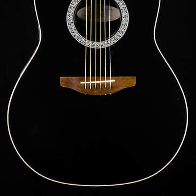 Used Ovation USA 1861 Balladeer Acoustic Electric Guitar, Hardcase, US Made image 2