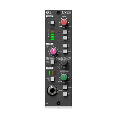 Solid State Logic SSL SiX Channel 500 Series Channel Strip image 1