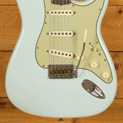 Fender Custom Shop Limited 60 Strat - Journeyman Relic Super Faded Aged Sonic Blue image 3