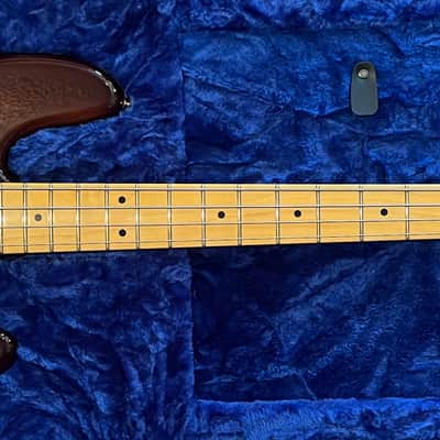 Fender 75th Anniversary Commemorative Precision Bass 2021 - 2-Color Bourbon Burst image 9