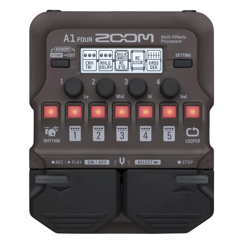 Zoom A1 Four Acoustic Multi-Effects Processor image 1