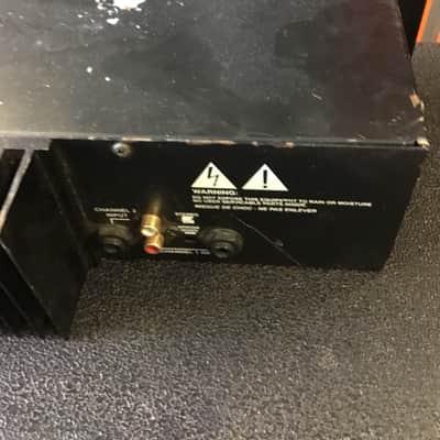 Rolls mosfet power amplifier RA200 80s Black image 3