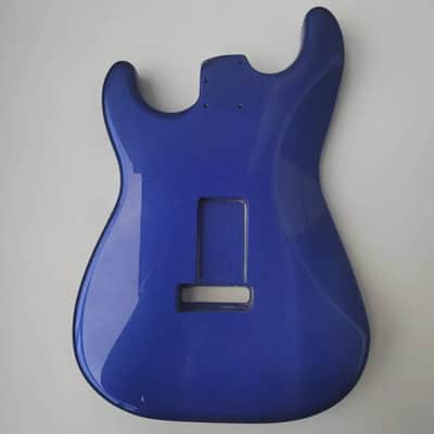 Blue Alder Wood Strat Style Electric Guitar Body DIY Project image 4
