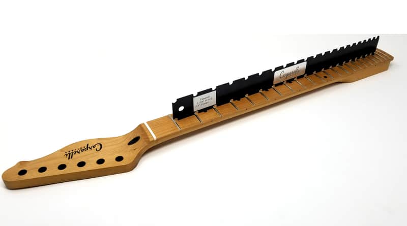 Carparelli Dual Scale Notched Straight Edge Black image 1