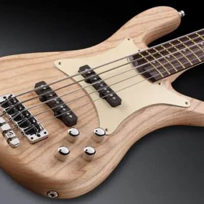 Warwick Pro Series Streamer CV | 5 String | Natural Transparent Satin image 4