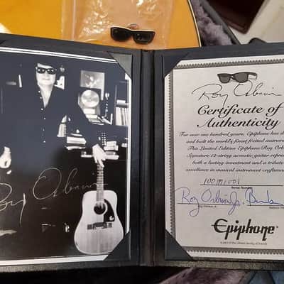 Epiphone FT 112 Bard 12 string Roy Orbison Oh Pretty Woman image 2
