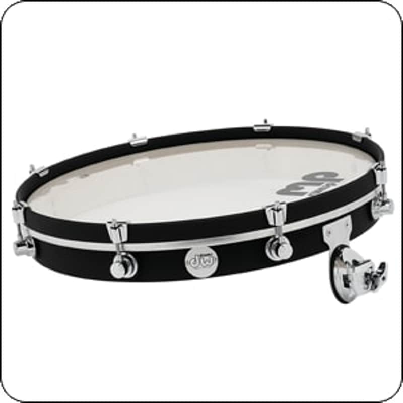 DW Design Series 2.5x20" Pancake Gong Drum Black Satin DDCT2520BLCR