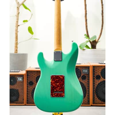 Suhr Classic S Paulownia Limited Edition - Trans Seafoam Green w/3A Roasted Birdseye Maple Neck image 7
