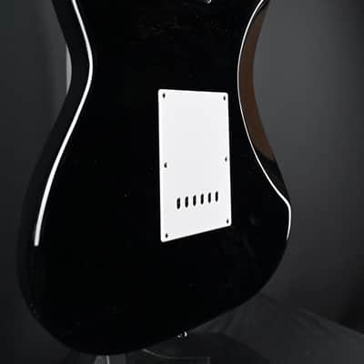 Jay Turser JT-300-BK Black Electric Guitar #041 image 14