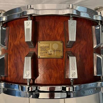 Sonor Signature HLD 580 Heavy Bubinga 14x8" Snare Drum - 24 Lugs - Excellent Condition image 2