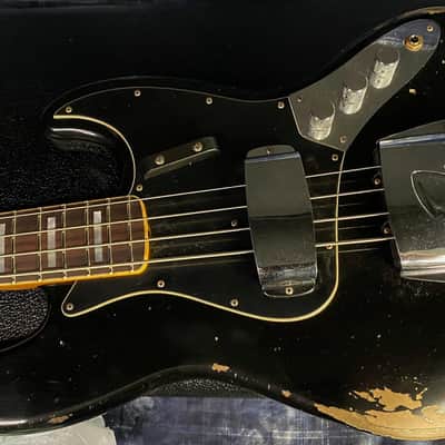 Fender Custom Shop Limited Edition Custom Jazz Bass Heavy Relic - Aged Black - Authorized Dealer - G02846 - 9.5lbs - Open BOX - SAVE BIG! image 8