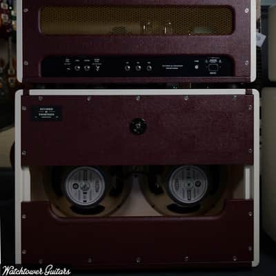 Divided by 13 Butch Walker Signature BW 1969 Head & 2x12F Speaker Cabinet *Custom Color* Vintage Bordeaux/White image 2
