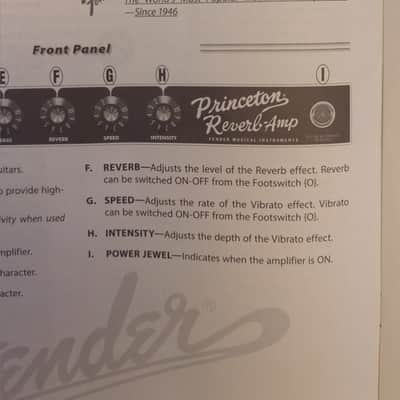 Fender '65 Princeton reverb amp 2015 image 7