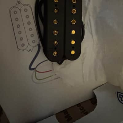 Instrumental Pickups Stfy4 regular spaced 2025 - Black and gold image 1