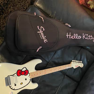 Fender Web Exclusive - Squier Hello Kitty Stratocaster - 2024 50th Anniversary Limited Edition, White image 8