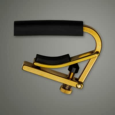 Shubb C1B Standard Steel String Guitar Capo, Unplated Brass, Acoustic & Electric image 2