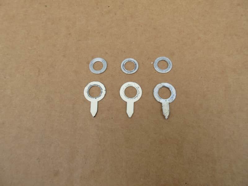 Vintage Teisco 1960s Guitar Knob Pointers Kent Kawai Polaris Stradolin Aria Kay image 1