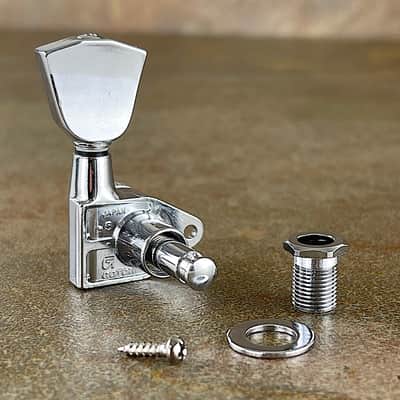 Gotoh Magnum Lock Trad Tuners SG301 MG-T- 01 -  Chrome - 3 per side - For Les Paul - 05192CYTX-AEL image 2