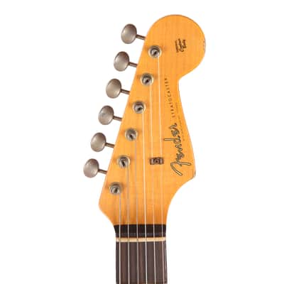Fender Custom Shop Limited Edition Roasted Stratocaster Super Faded Aged Lake Placid Blue Relic (Serial #XN18647) image 6