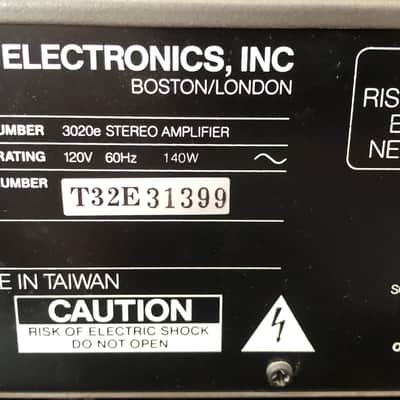 NAD 3020e 1987-88 image 6