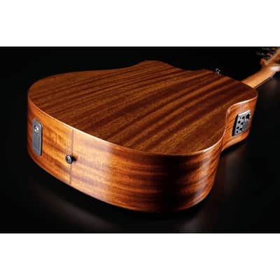 Lag Tramontane T98DCE | Dreadnought Cutaway Acoustic-Electric, Natural. New with Full Warranty! image 10