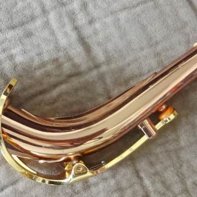 Monique Pro Series Alto Saxophone (SELMER/BUFFET CLONE) 1990s - Copper & Brass image 4